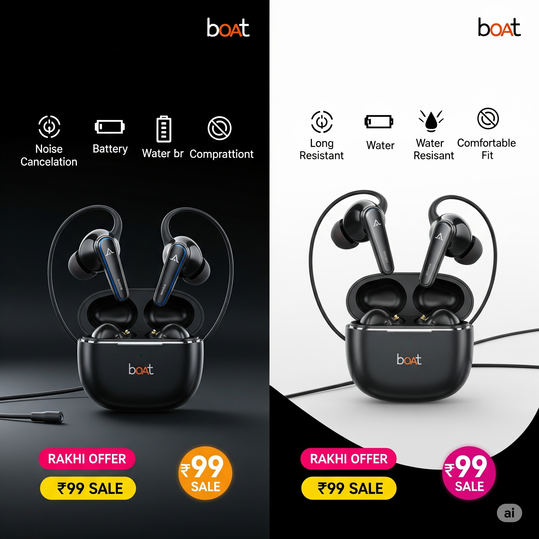 boAt Airdopes Playback, & Bluetooth - Image 2